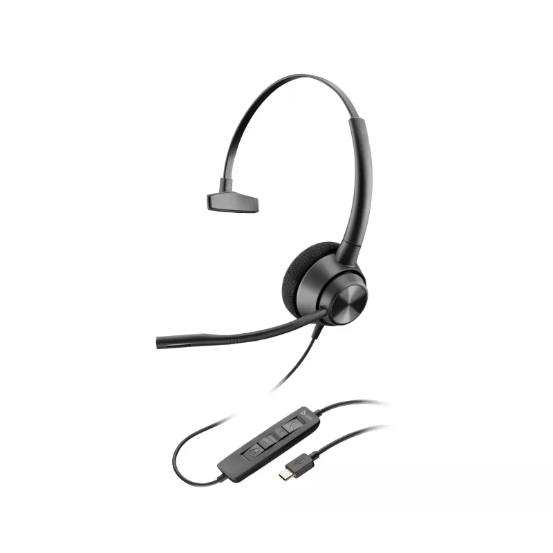 HP Poly EncorePro 310 USB-C monoauralinė ausinė TAA