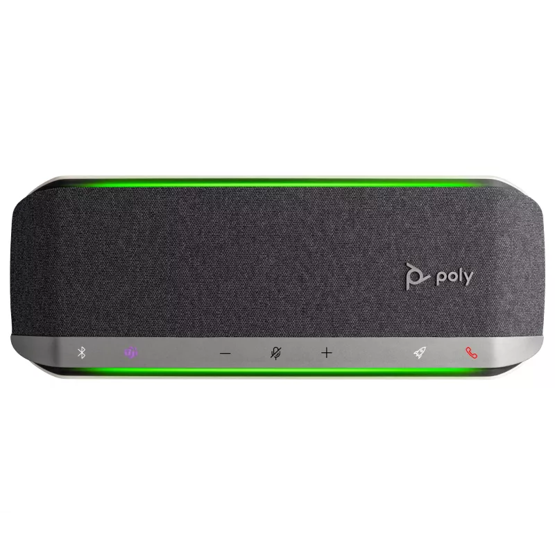 HP Poly Sync 40 belaidis garsiakalbis su mikrofonu Microsoft Teams sertifikuotas, sidabrinis, 30 h