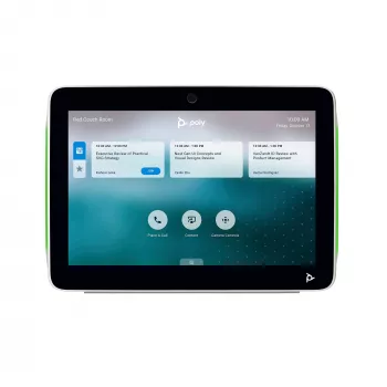HP Poly TC10 White Touch Controller, baltas, 1280 x 800 pikselių, 260 mm, 184 mm, 64 mm, 1.27 kg