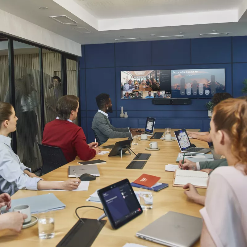HP Poly Studio X72 viskas viename vaizdo juosta