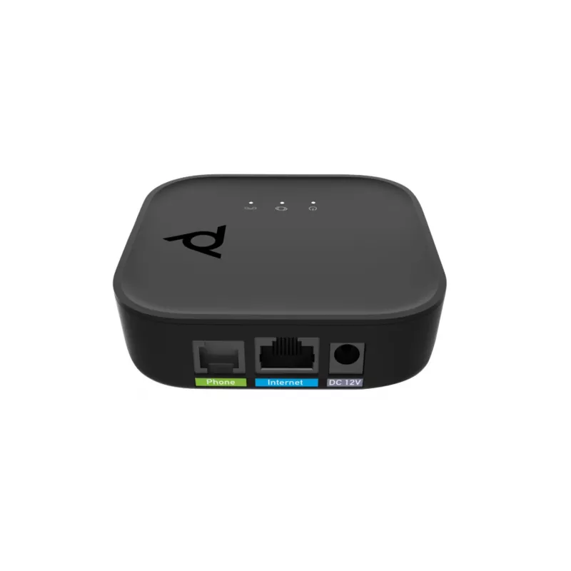 HP Poly ATA 400 1FXS balso prievado VoIP adapteris su Open SIP ir maitinimo šaltiniu