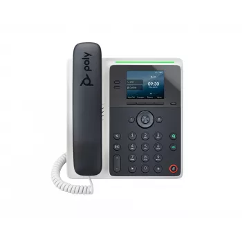 IP telefonas Poly Edge E100 su PoE, IPS ekranu 320x240, 4:3