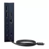 Docko stotelė ASUS SimPro Dock 2, laidinė, Thunderbolt 3 — HDMI 2.0, DP 1.4, VGA, 3x USB-A, TB3 pagrindinis, Gigabit Ethernet, Kensington užraktas