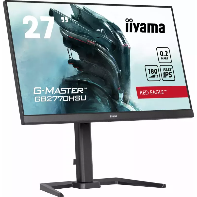 Monitorius iiyama G-MASTER GB2770HSU-B6 27 colių Full HD LCD juodas