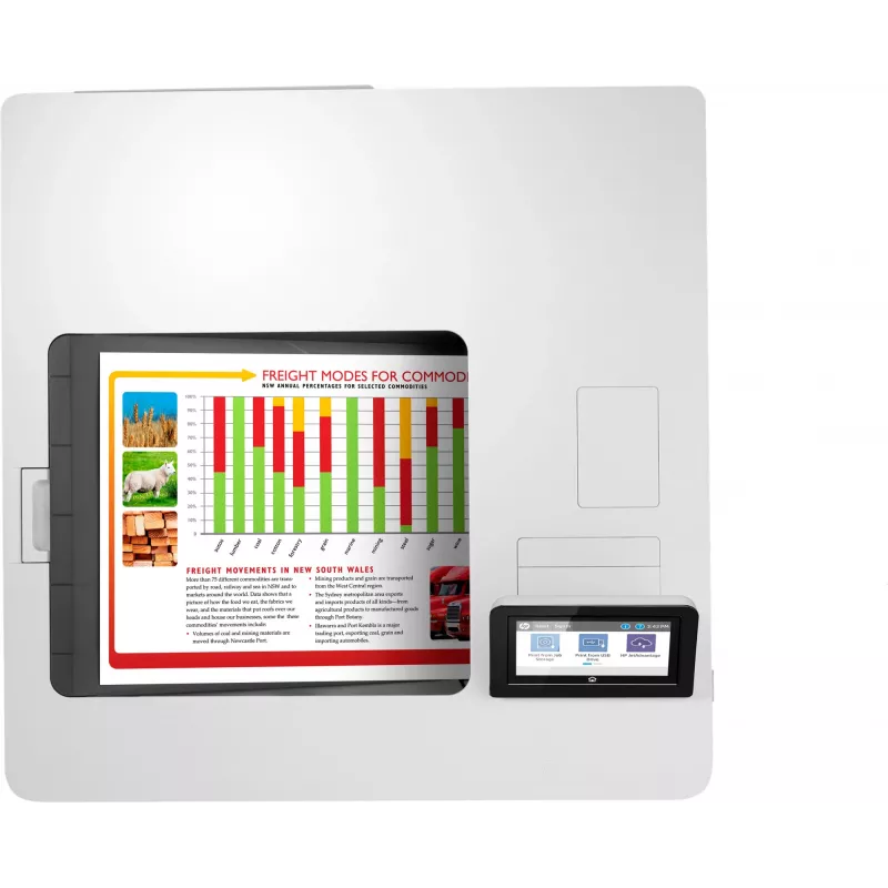 HP Color LaserJet Enterprise M555x, spalvotas lazerinis, 1200 x 1200 DPI, A4, 38 ppm, dvipusis spausdinimas
