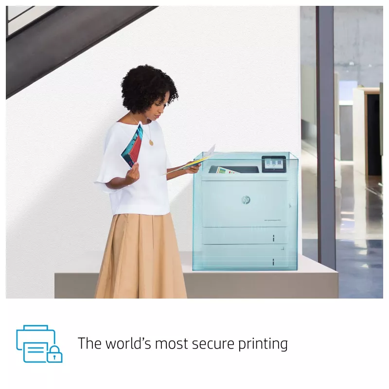 HP Color LaserJet Enterprise M555x, spalvotas lazerinis, 1200 x 1200 DPI, A4, 38 ppm, dvipusis spausdinimas