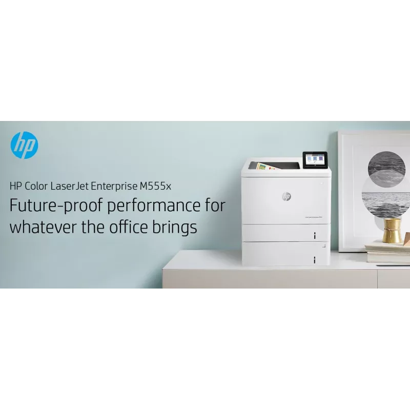 HP Color LaserJet Enterprise M555x, spalvotas lazerinis, 1200 x 1200 DPI, A4, 38 ppm, dvipusis spausdinimas