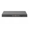 Nevaldomas jungiklis Digitus DN-95347-2 16 prievadų Gigabit Ethernet 1U