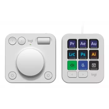 LOGITECH Mx Creative Console šviesiai pilka - Emea28i-935