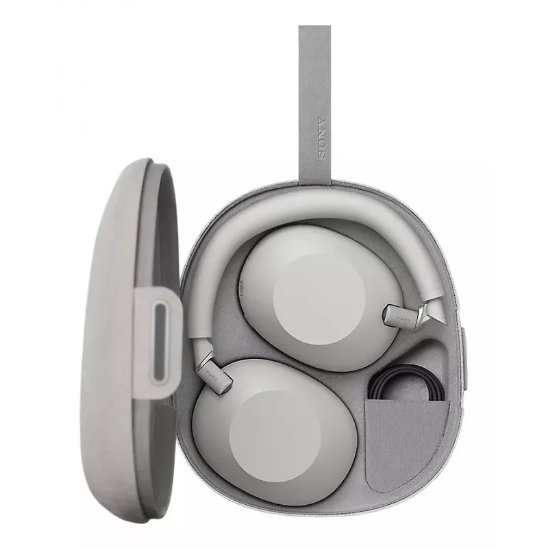 Sony WH-1000XM6 Ausinės laidinės ir belaidės, ausinė juosta, Skambučiai/Muzika/Sportas/Kasdien, USB Type-C, Bluetooth, Pilka