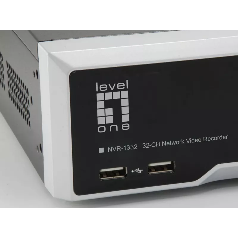 Vaizdo registratorius LevelOne NVR-1332 4 lizdai H.265 32 kanalai 3840x2160