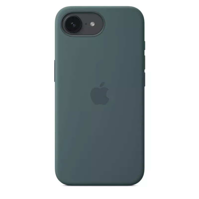 APPLE Silikoninis dėklas iPhone 16e Ežero žalia