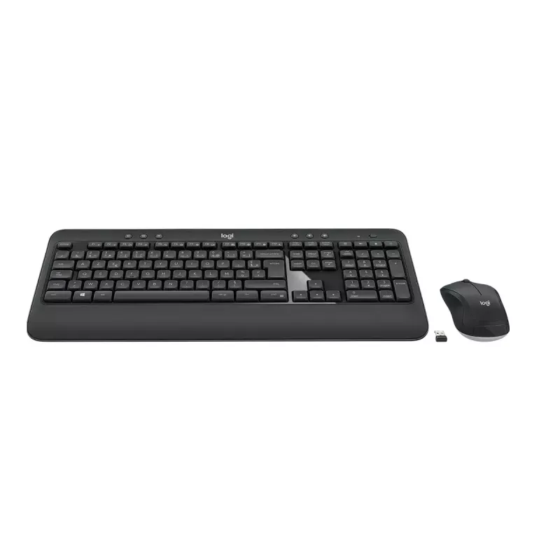 LOGITECH MK540 Advanced belgietiškas AZERTY belaidis klaviatūros ir pelės rinkinys