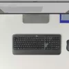 LOGITECH MK540 Advanced belgietiškas AZERTY belaidis klaviatūros ir pelės rinkinys