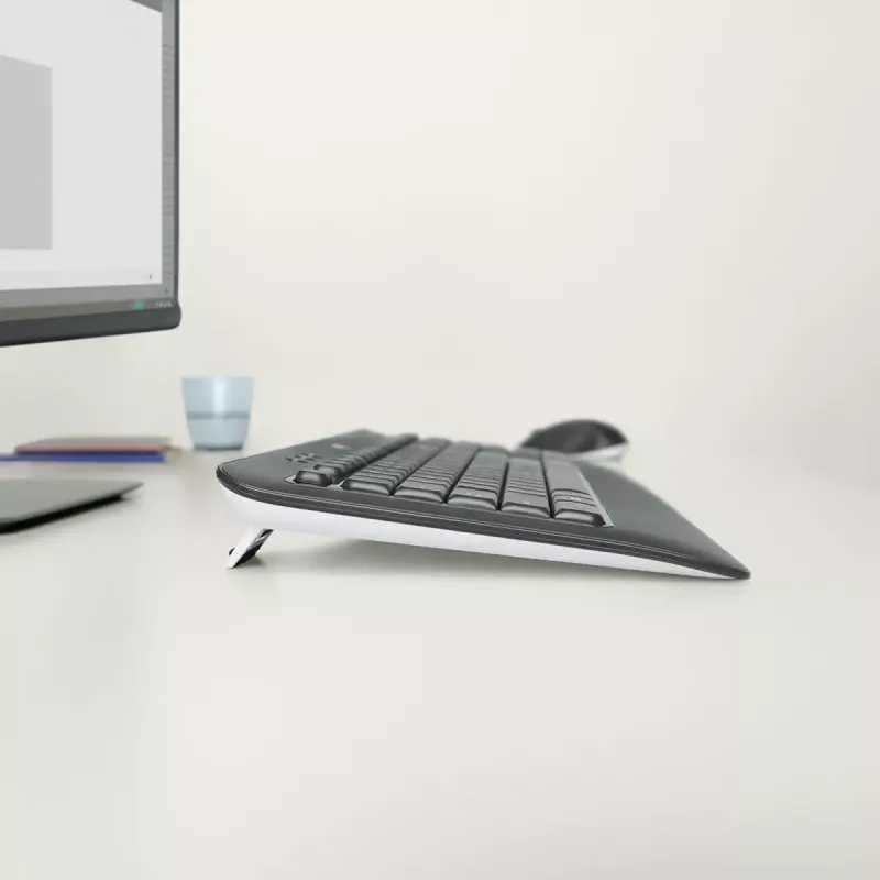 LOGITECH MK540 Advanced belgietiškas AZERTY belaidis klaviatūros ir pelės rinkinys