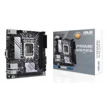 Motininė plokštė ASUS PRIME H610I-PLUS D4-CSM Intel H610 LGA 1700 mini ITX