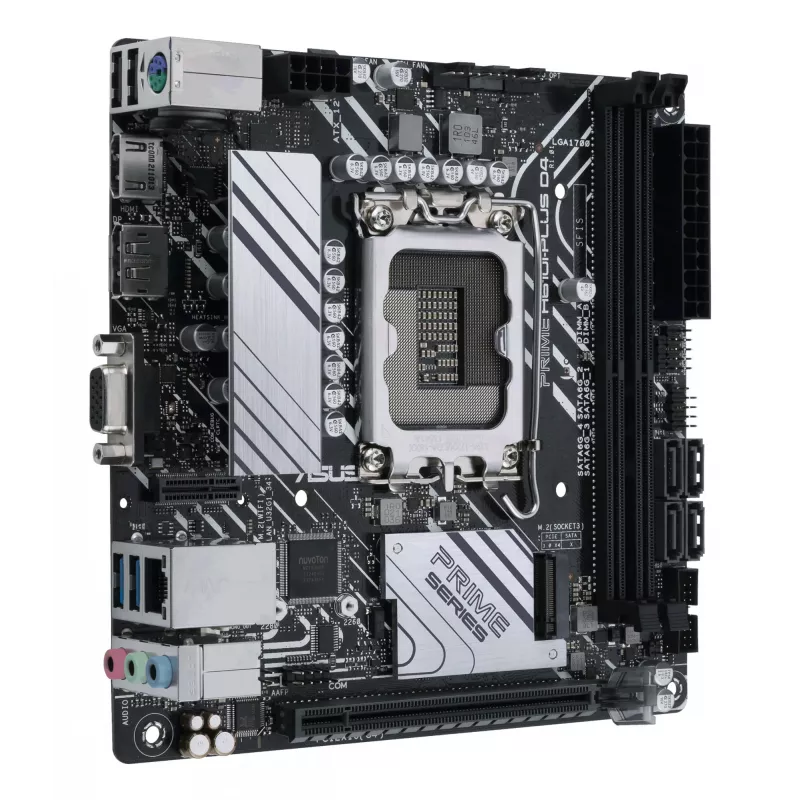 Motininė plokštė ASUS PRIME H610I-PLUS D4-CSM Intel H610 LGA 1700 mini ITX