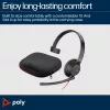 HP Poly Blackwire 5210 Monofoninis ausinių rinkinys su USB-C, 3,5 mm lizdu ir USB-C/A adapteriu (Bulk)