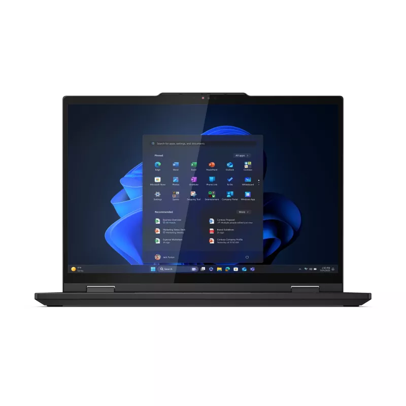 Lenovo ThinkPad T14s 2-in-1 Gen 1 nešiojamas kompiuteris hibridas (2-in-1) 35,6 cm (14 colių) jutiklinis ekranas WUXGA 32 GB LPDDR5x-SDRAM 1 TB SSD Wi-Fi 7 (802.11be) Windows 11 Pro juoda