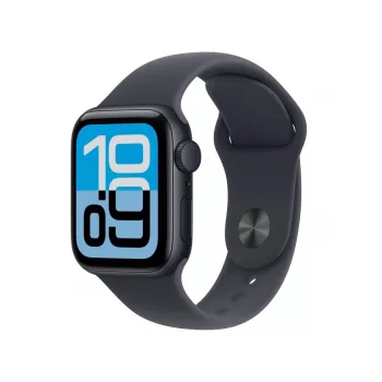 APPLE Watch SE 3 GPS 40mm vidurnakčio aliuminio korpusas su sportiniu dirželiu S/M – vidurnaktis