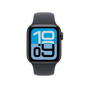 APPLE Watch SE 3 GPS 40mm vidurnakčio aliuminio korpusas su sportiniu dirželiu S/M – vidurnaktis