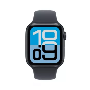 APPLE Watch SE 3 GPS 44mm vidurnakčio aliuminio korpusas su sportiniu dirželiu S/M - vidurnaktis