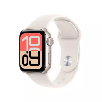 APPLE Watch SE 3 GPS + Cellular 40 mm Starlight Aliuminio korpusas su Starlight Sport Band M/L