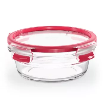 EMSA CLIP & CLOSE N10403 apvali dėžutė 0,6 L skaidri
