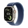 APPLE Watch Ultra 3 (2025) LTE 49 mm Titanium Case su Trail Loop S/M – Mėlyna