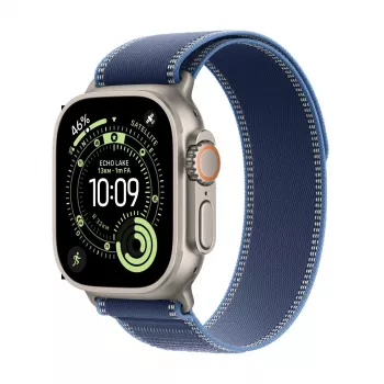 APPLE Watch Ultra 3 (2025) LTE 49mm Titano korpusas su Trail Loop M/L – mėlyna