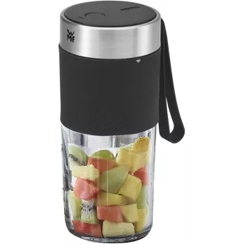 WMF KITCHENminis 0416700011 nešiojamas trintuvas 0,3 L 50 W Juodas, Nerūdijantis plienas, Skaidrus