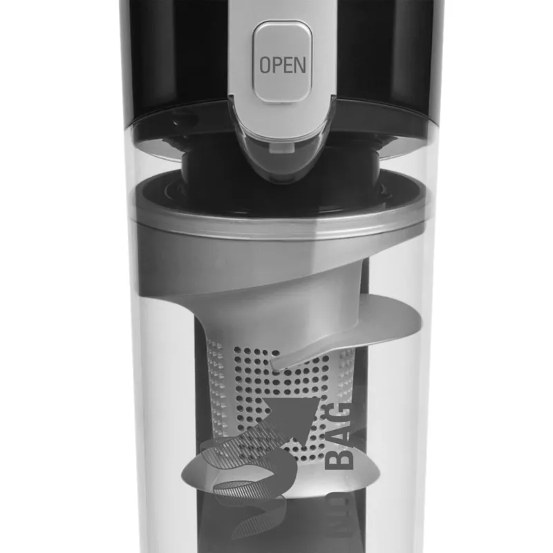 Rowenta Air Force Light RH6545 belaidis lazdinis dulkių siurblys sausam valymui, be maišelio, 0.65 l, juodas