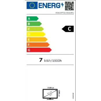 Hannspree Open Frame HO165PTB ženklų ekranas 39,6 cm (15,6 col.) LED 250 cd/m² Full HD juodas lietimui jautrus 24/7