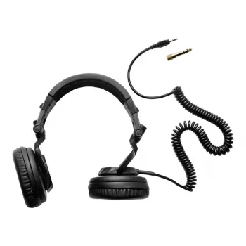 Hercules HDP DJ45 ausinės laidinės viršutinės juostos muzikos juodos