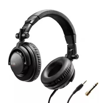 Hercules HDP DJ45 ausinės laidinės viršutinės juostos muzikos juodos