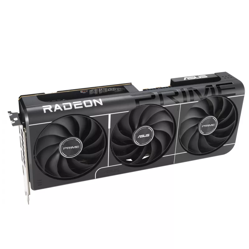 Vaizdo plokštė ASUS Radeon RX 9070 16 GB GDDR6 PCIe 5.0 256 bitų, 3 ventiliatorių aušinimas
