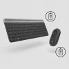 Logitech MK470 belaidė klaviatūra ir pelė, Graphite, pelė įtraukta, QWERTY US, USB