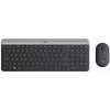 Logitech MK470 belaidė klaviatūra ir pelė, Graphite, pelė įtraukta, QWERTY US, USB