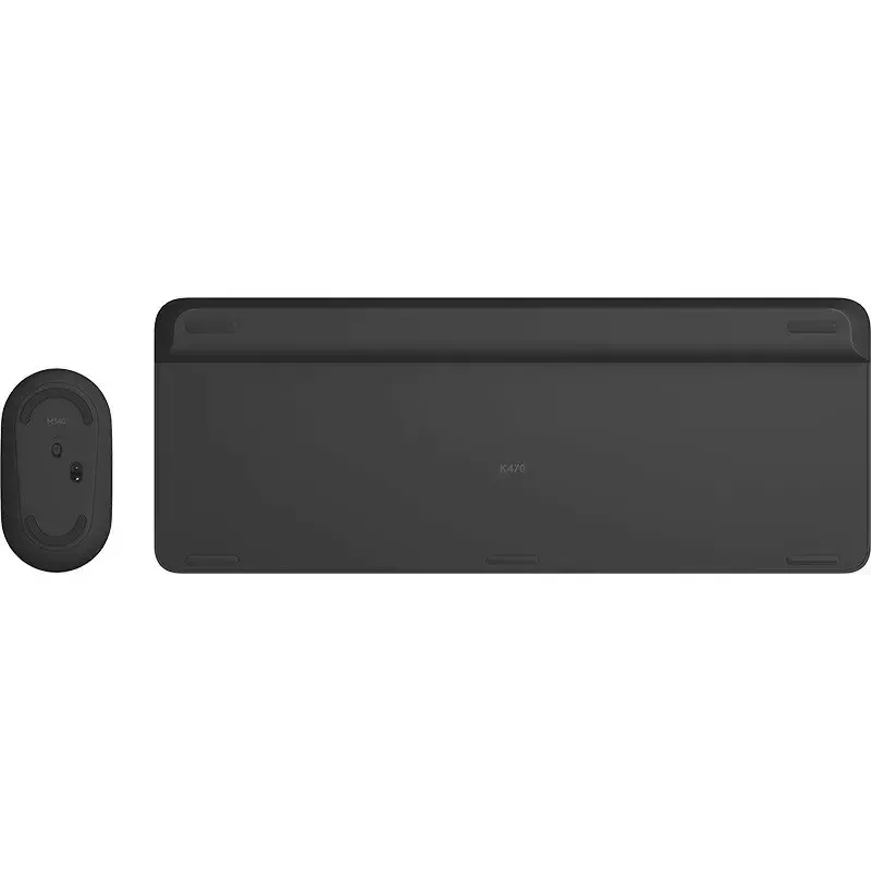 Logitech MK470 belaidė klaviatūra ir pelė, Graphite, pelė įtraukta, QWERTY US, USB