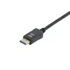 Equip 119271 DisplayPort 2.1 kabelis, kištukas/kištukas, 1 m, 16K/60Hz, 40 Gbps, HDCP