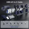 Equip 128431 USB kabelis USB 3.2 Gen 2x2 1 m USB A / USB C, juodas