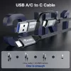 Equip 128432 USB 3.2 Gen 2x2 laidas 2 m USB A / USB C, juodas