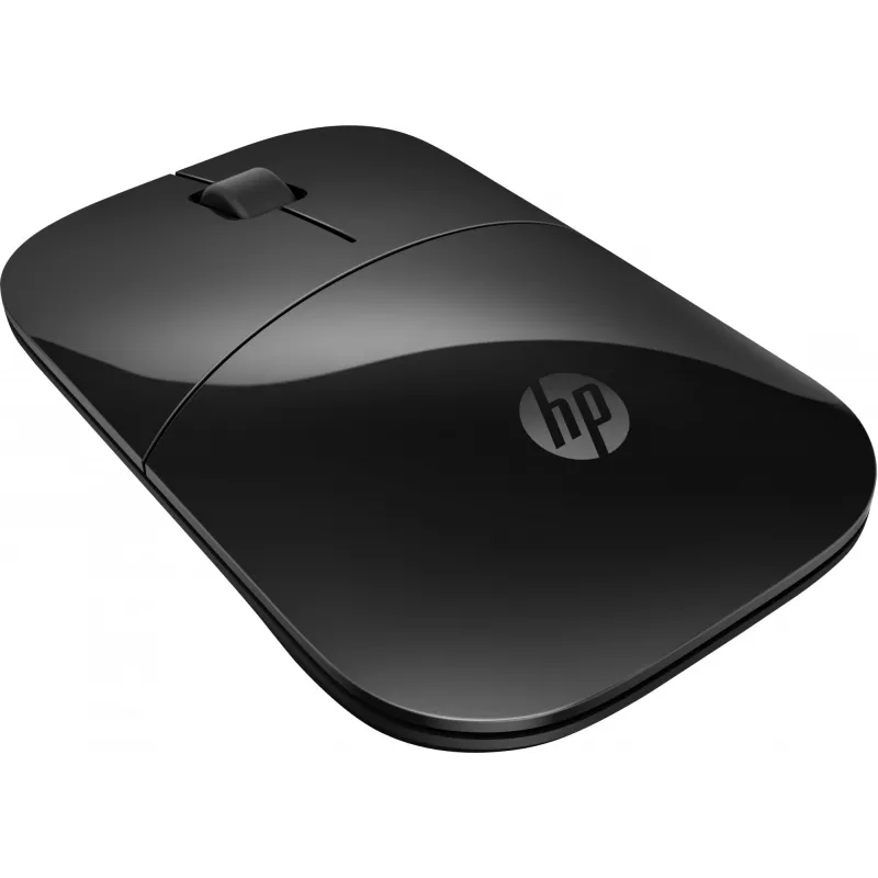 HP Z3700 juoda belaidė pelė, ambidekstrinė, optinė, RF belaidė, 1200 DPI, juoda