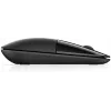 HP Z3700 juoda belaidė pelė, ambidekstrinė, optinė, RF belaidė, 1200 DPI, juoda