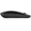 HP Z3700 juoda belaidė pelė, ambidekstrinė, optinė, RF belaidė, 1200 DPI, juoda