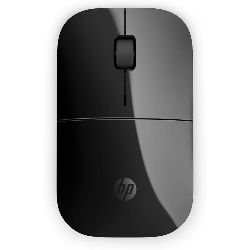 HP Z3700 juoda belaidė pelė, ambidekstrinė, optinė, RF belaidė, 1200 DPI, juoda
