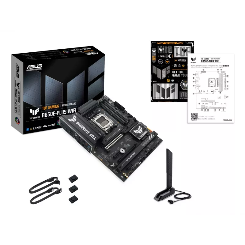 ASUS TUF GAMING B650E-PLUS WIFI pagrindinė plokštė AMD B650 Socket AM5 ATX