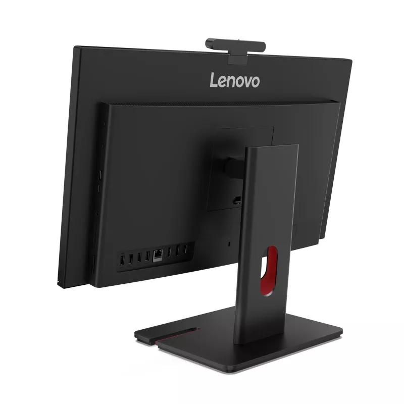 Visame viename kompiuteris Lenovo ThinkCentre M70a Gen 6 — Intel Core Ultra 5 235T, 23,8 col. FHD IPS, 16 GB DDR5, 512 GB SSD, Windows 11 Pro, Wi‑Fi 6E, juodas