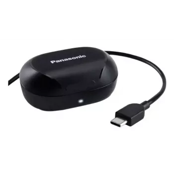 Ausinės Panasonic RZ-B120W belaidės į ausį skambučiams/muzikai Bluetooth USB Type-C, 20–20000 Hz, 10 m, juodos
