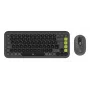 Klaviatūra Logitech POP Icon Combo Mini belaidė Bluetooth QWERTZ vokiška